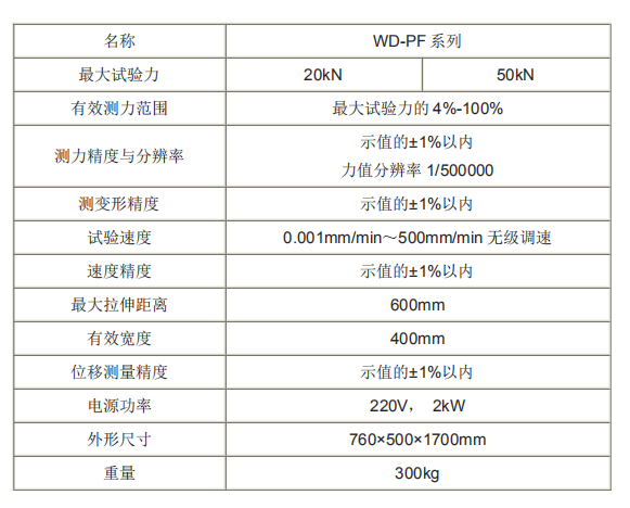 WD-PF系列微机控制防眩板力学性能试验机